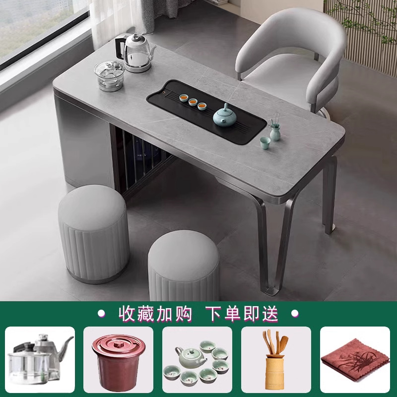Mesa de té combinación de mesa de té, mesa de té, asiento de té, un conjunto de mesa de té, mesa de té, balcón, mesa de té de lujo, mesa de té de alta calidad.