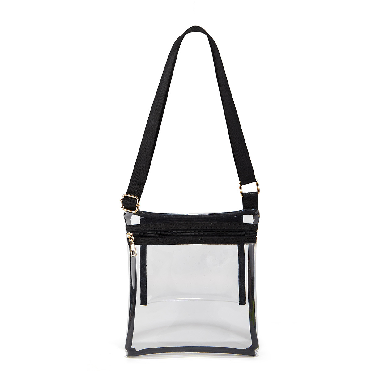 Women's Large Pvc Color Block Vintage Style Classic Style Square Open Shoulder Bag display picture 2