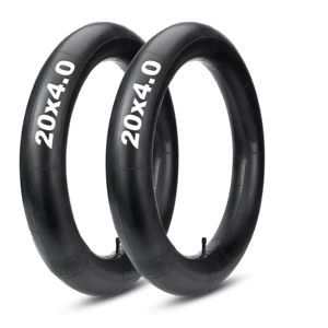 20X4.0 Electric Bicycle Fat Tire Inner Tube Butyl Rubber Inner Tube Thickened Off-Road Snow Bike Accessories