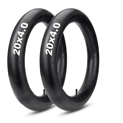 20X4.0 Electric Bicycle Fat Tire Inner Tube Butyl Rubber Inner Tube Thickened Off-Road Snow Bike Accessories (Elektrikli avtomobil şinləri)