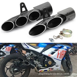 Motosiklet idman avtomobili egzoz borusu Ninja R6 Toce