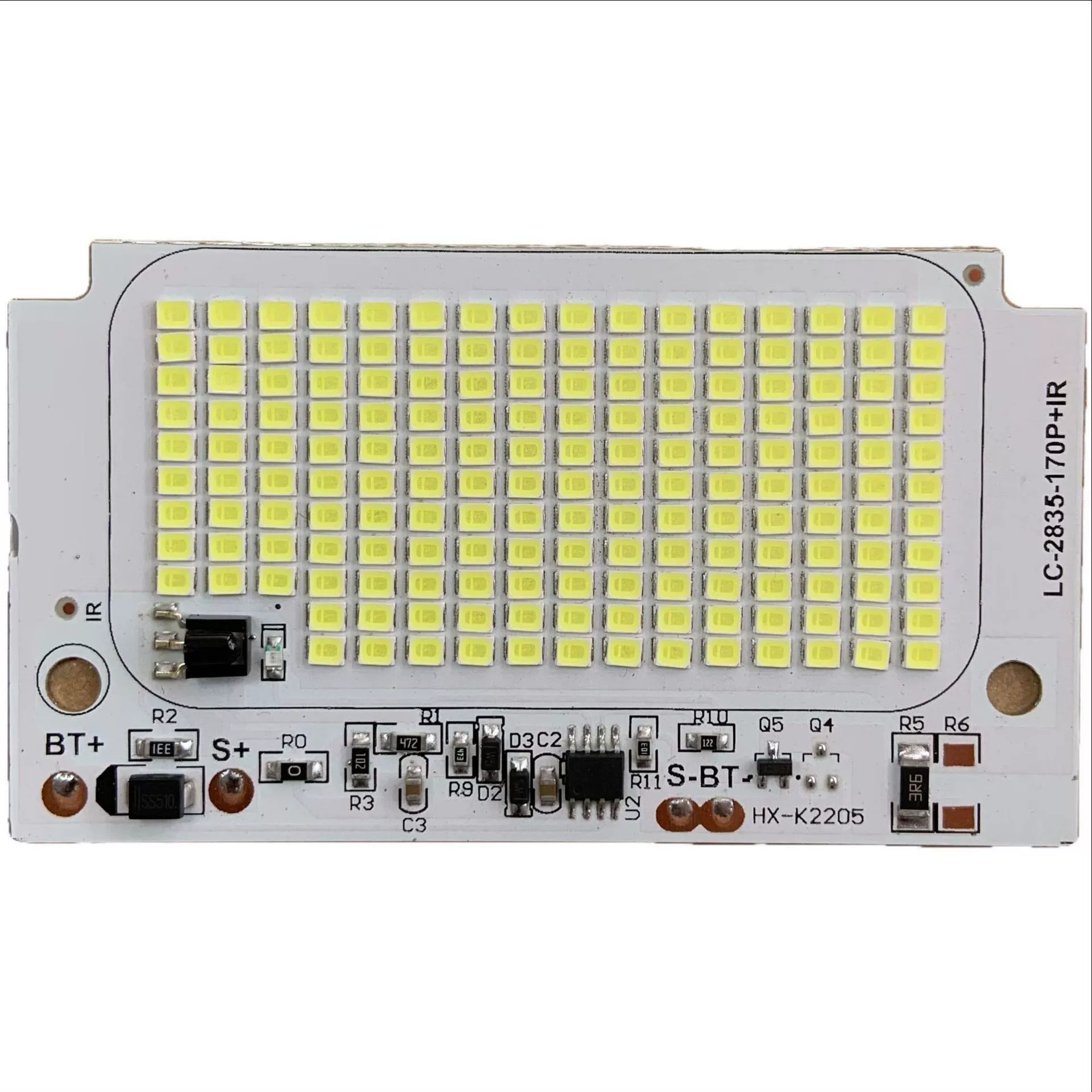 Spotlight solar-powered, light source, controller