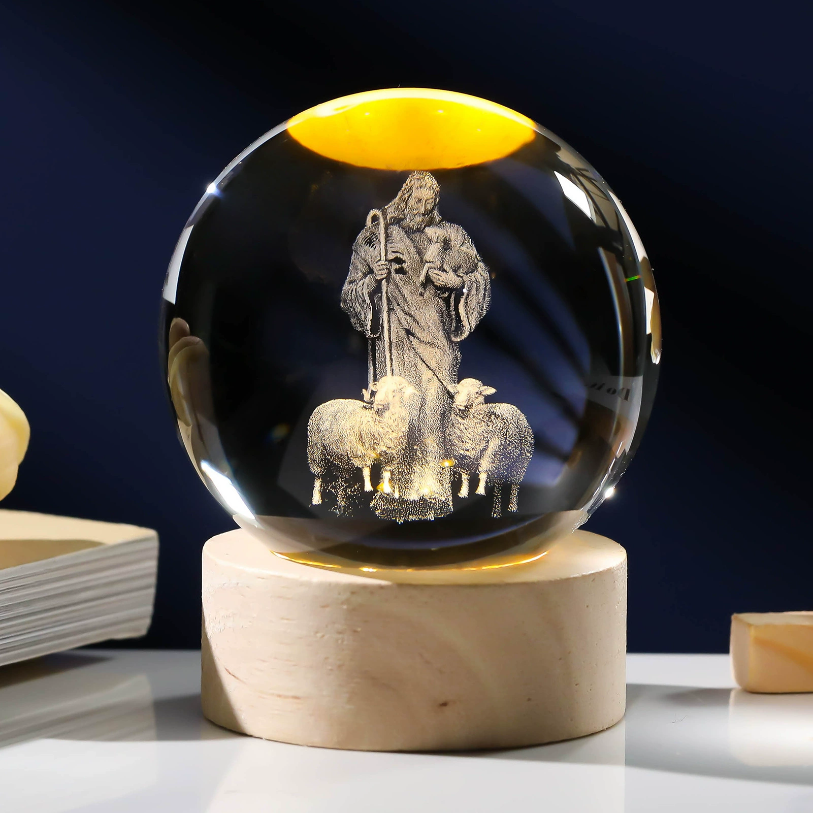 Creative night light, decorations for office, 3D