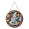 Wooden Christmas Hanging Sign-6