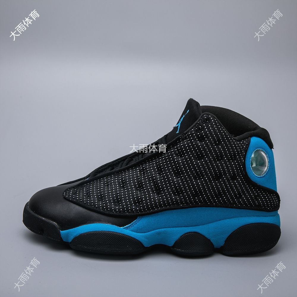 Zapatos de baloncesto transfronterizos aj13 de cabeza zapatos de baloncesto en blanco y negro Panda color blanco y azul obsidiana zapatos deportivos grandes para hombres y mujeres