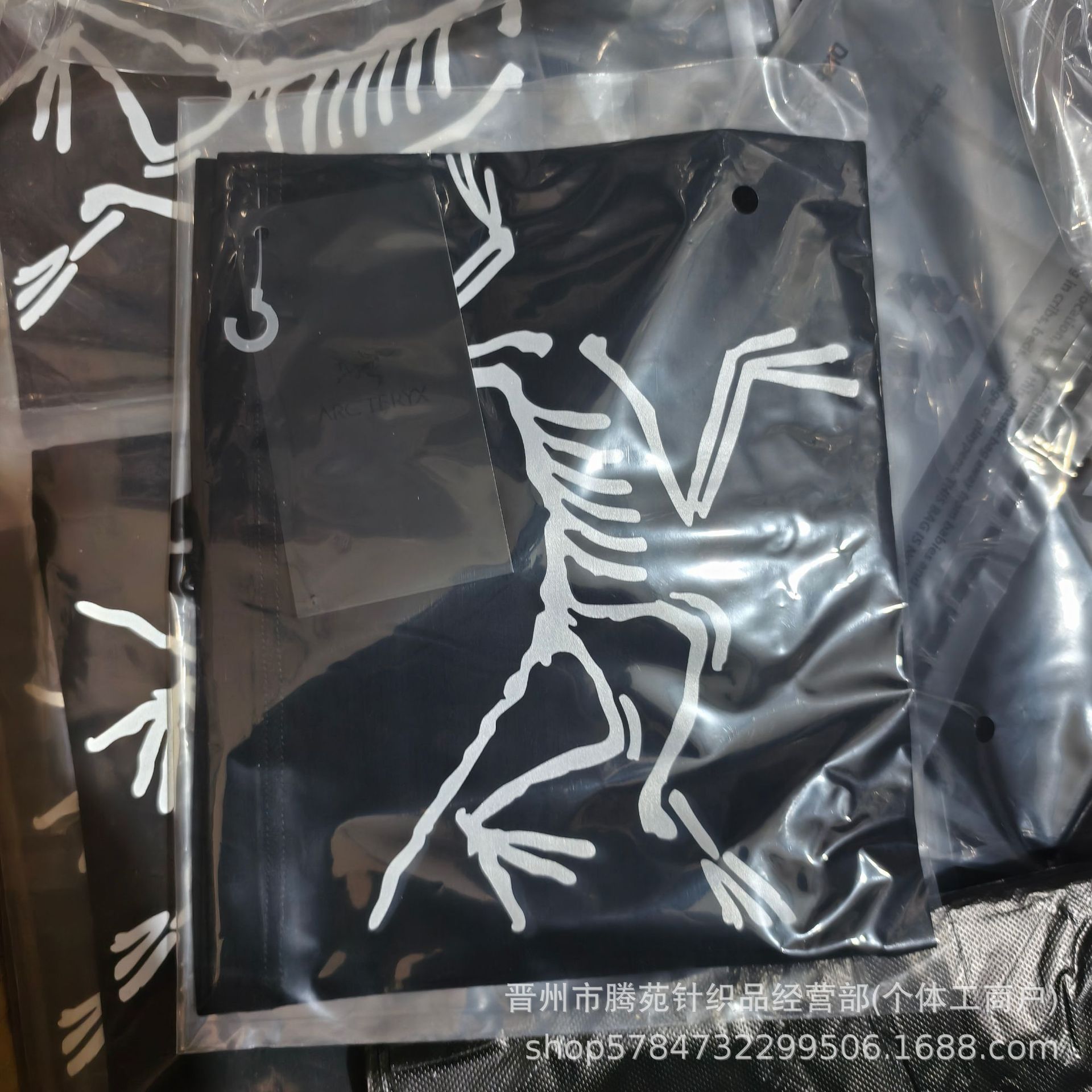 Arc'teryx Bird Skeleton Neck Gaiter Black