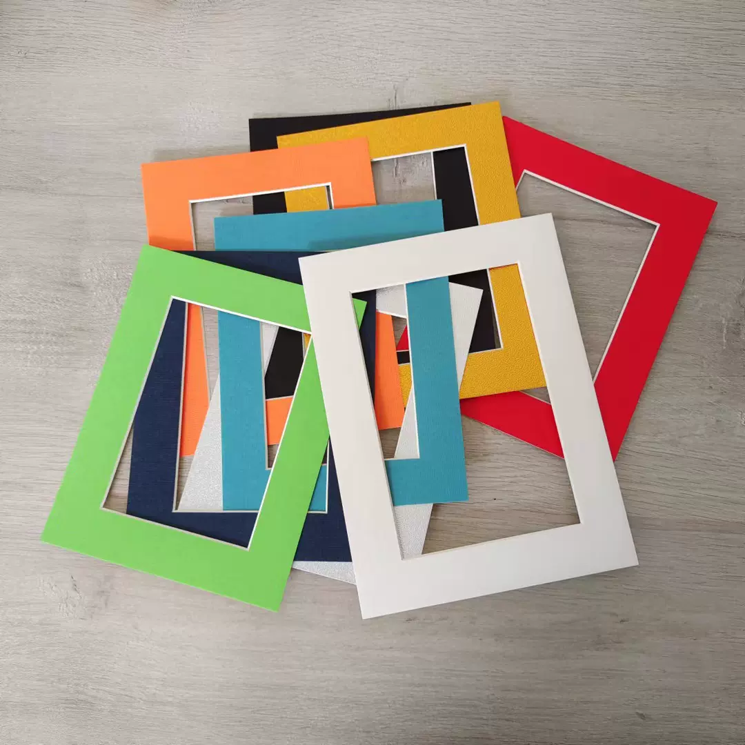 儿童画装裱简易卡纸画框567810寸单层相框a4A3裱4开8K水粉画