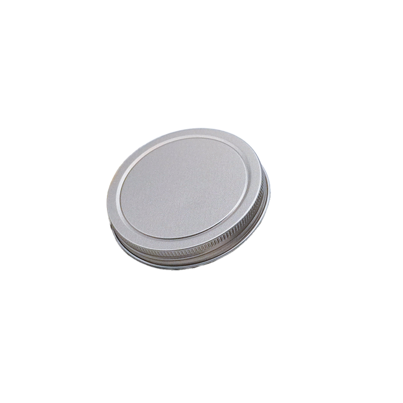 Tapa de aluminio con rosca plateada, tornillo de metal, sello en espiral, pet a prueba de fugas, tanque de plástico con tapa