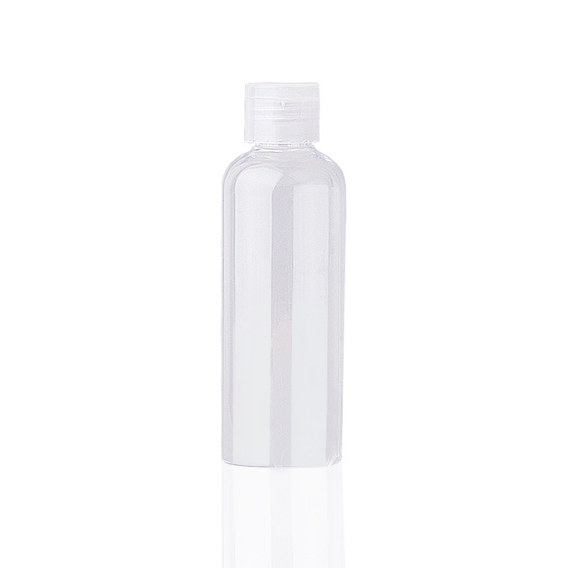 スポット5-100ミリリットルフリップボトルpet透明プラスチック分注ボトル液体ローションボトル蝶蓋分注ボトル|undefined
