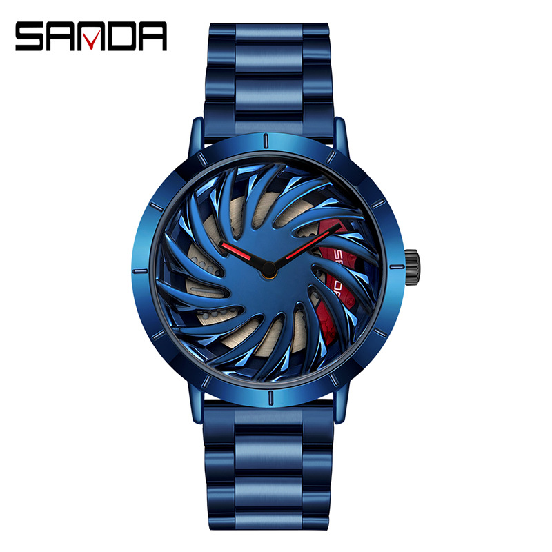 1056 스틸 벨트 블루