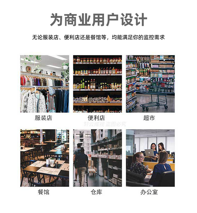 Xiongmai kabelloses Set, privates WIFI-Netzwerk, hochauflösende 3-MP-Kamera, als einzelnes Produkt lieferbar und auf Speicherkarte installierbar für superbe Bildqualität