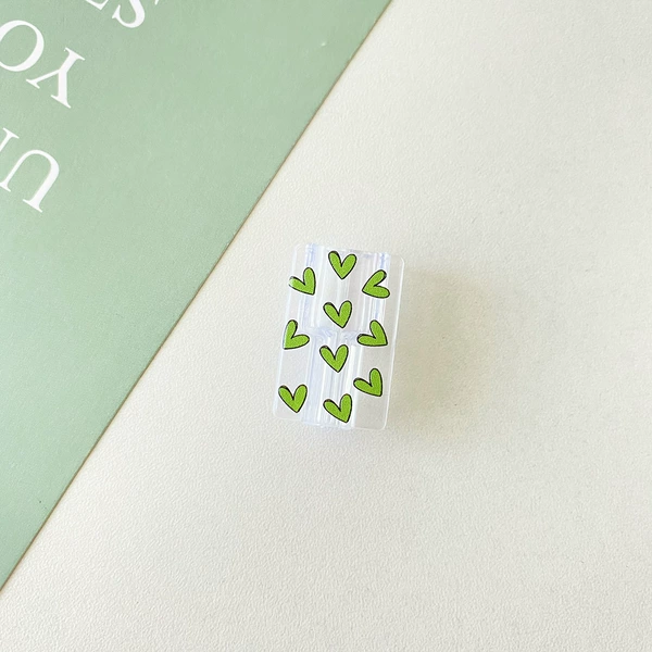 Apple 20w - multiple green love [black border] - 1 line set