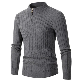 X 58595 Half Zip Knit Sweater 半拉链针织衫