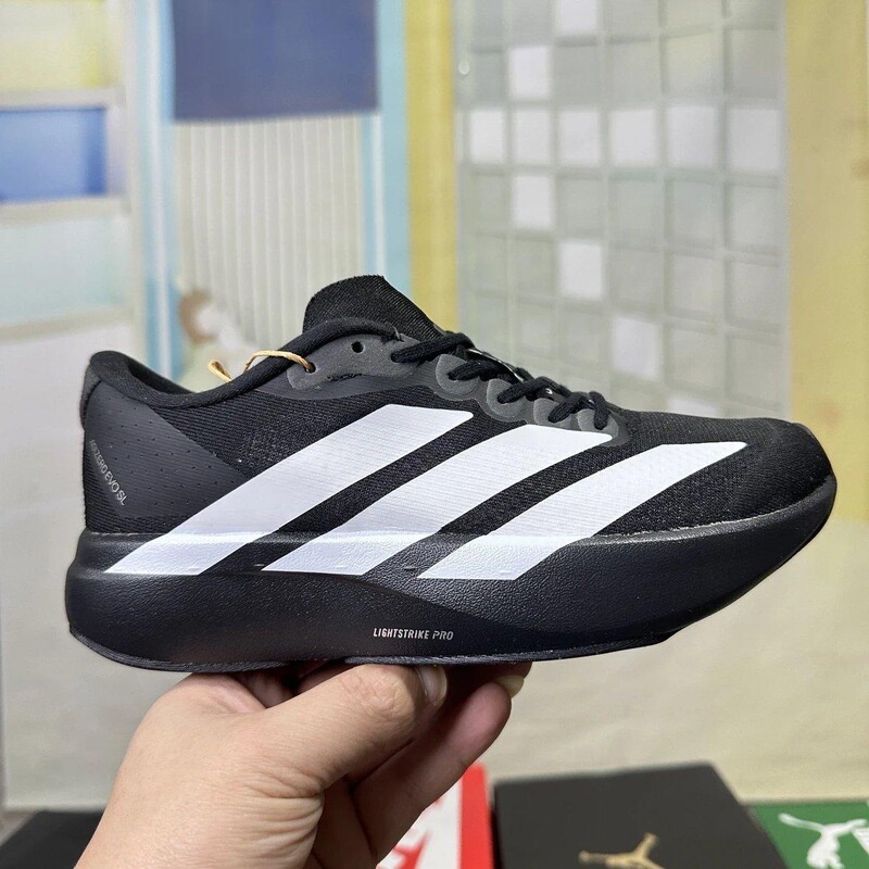 Men's and Women's Shoes Adizero Evo Sl Cushioning Marathon Sports Shoes Racing Running Shoes Wear-Resistant Training Shoes
