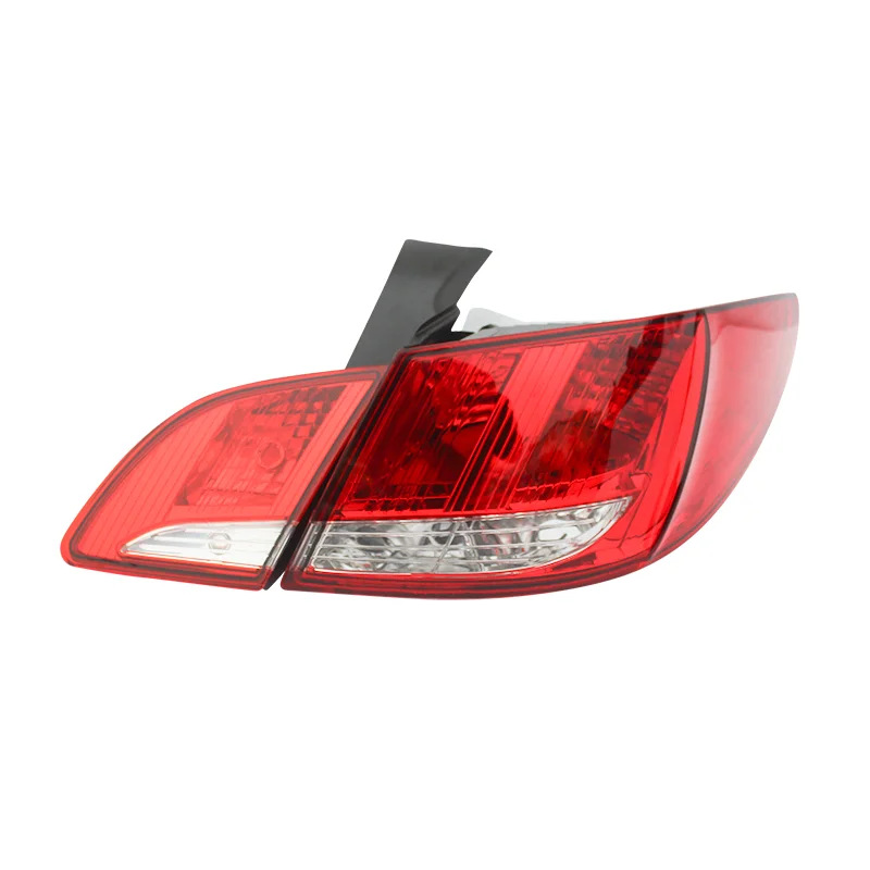 Aplicable a la vieja cubierta de la luz trasera 408 de Dongfeng Peugeot, nuevo logotipo de la luz trasera 408, luz trasera interior y exterior