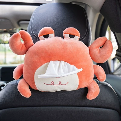 Car Tissue Box Cartoon Car tissue box/set - crab