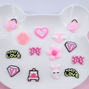 �羳PVC���˹��¿��ɫ������ĸ�ʯDIY�֙C���l��������ЬЬ��