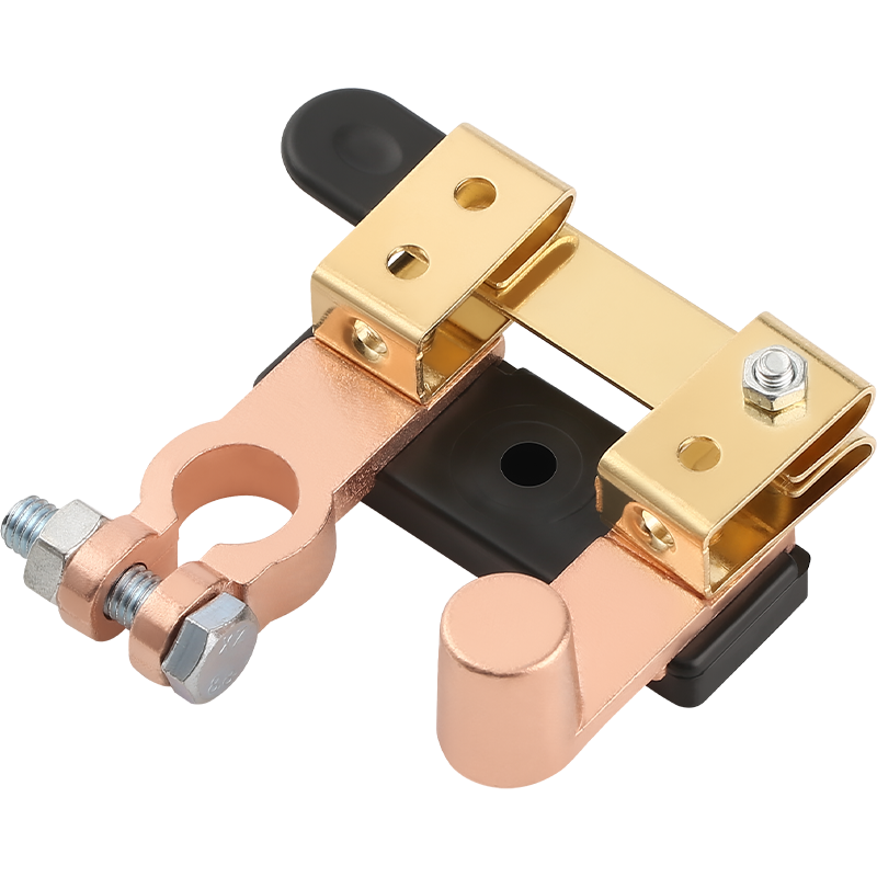 Ll Car Battery Disconnect Switch Modified Brass Thickened Negative Terminal Truck Car Power Knife Leakage Vehicle Self