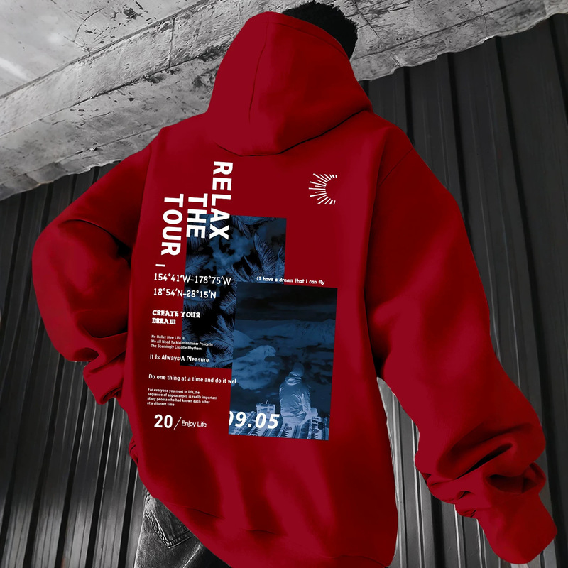 Latitude and longitude accompany your dreams —— Black hooded sweatshirt, wearing relaxation and the distant future on your body. Latitude and longitude accompany your dreams —— Black hooded sweatshirt, wearing relaxation and the distant future on your body.
