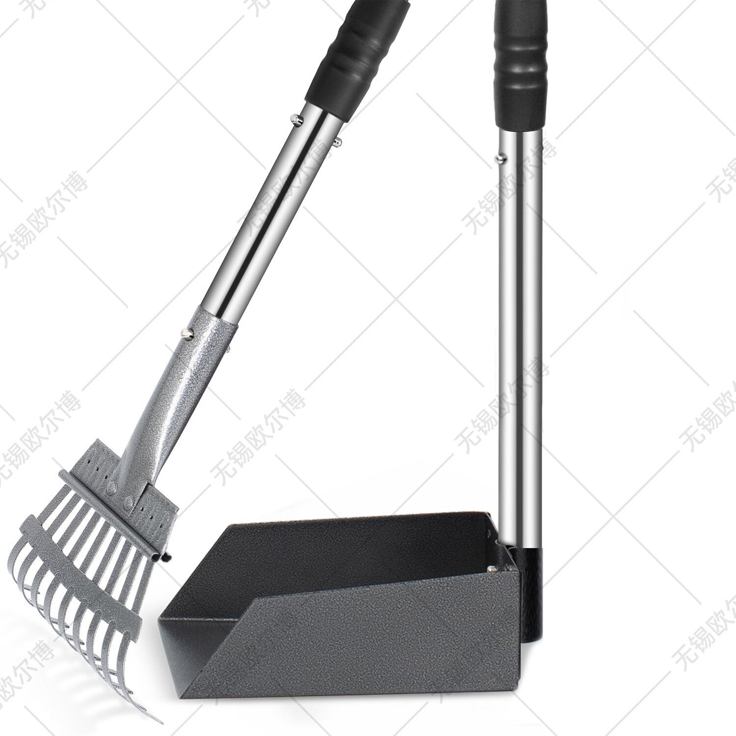 2종 세트 - 스테인리스 쓰레받기