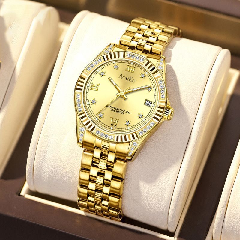 New Business Jin Hui Xingyu Series Fashion Diamond Inlaid Fully Automatic Women's Light Luxury Watch