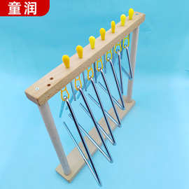 奥尔夫乐器三角铁套装儿童音乐教具早教玩具幼儿园敲击乐器三角铃