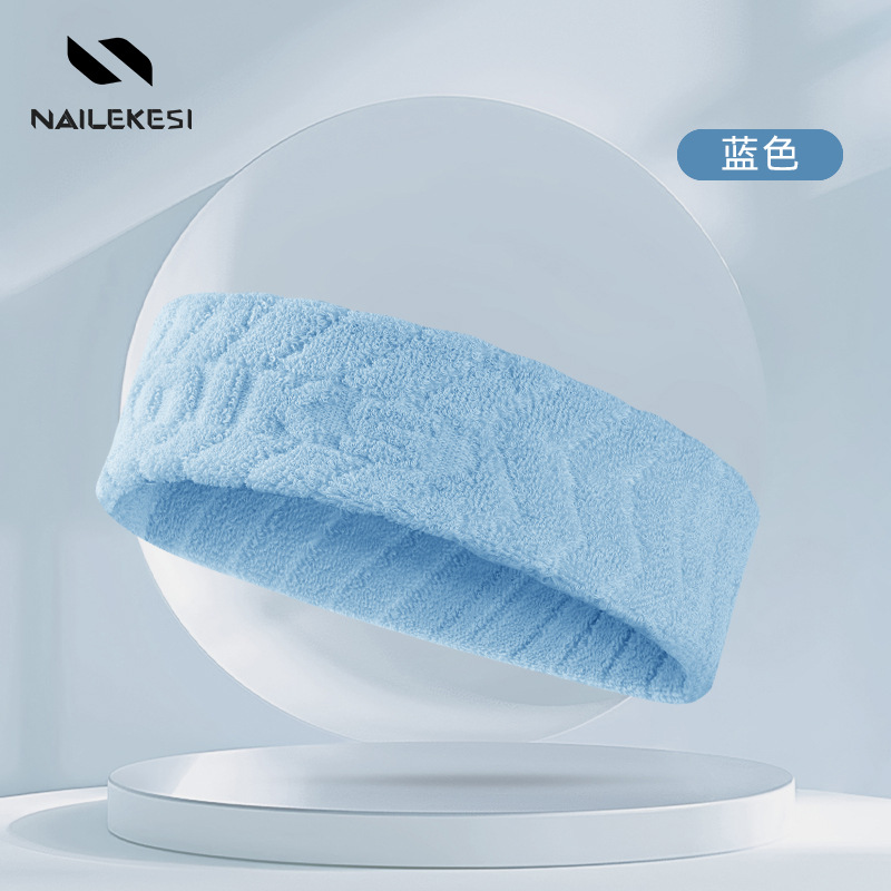 Correa para el cabello deportiva al por mayor para hombres correr fitness baloncesto transpirable cinturón de sudor guía que absorbe el sudor y resistente al sudor cinturón para la cabeza de bádminton femenino