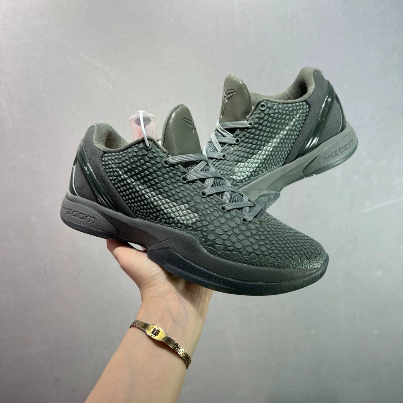 Высокая версия Kobe 6 Green Hornet Практические баскетбольные кроссовки мужские с воздушной подушкой обувь уличная Kobe Cement Globe Shoes