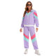Halloween costume 80's retro disco hip hop sports jacket trousers suit men's and women's adult dance clothes