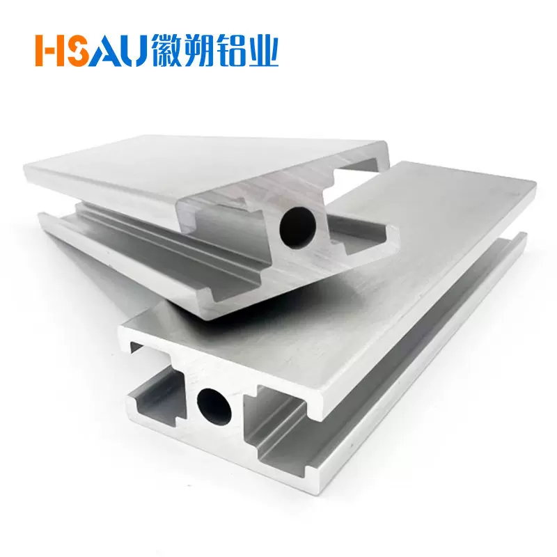 1530铝型材 工业自动化设备门框推拉门工字型黑色国标 1530铝型材