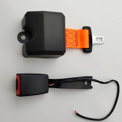 Longgong Xilin Forklift Seat | Car seat belt - c013-orange-retractor-sq17-with-alarm-cable