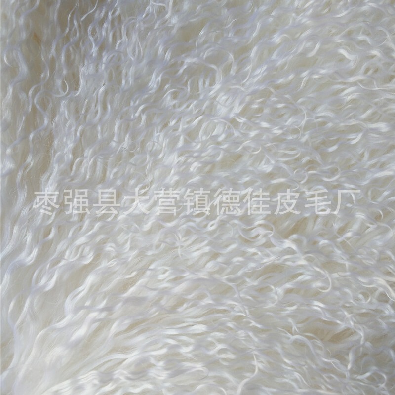 Wool Mattress Christmas Beard Hair Furniture Blanket Fur Collar Home DIY Pillow Leather White Beach Sheepskin