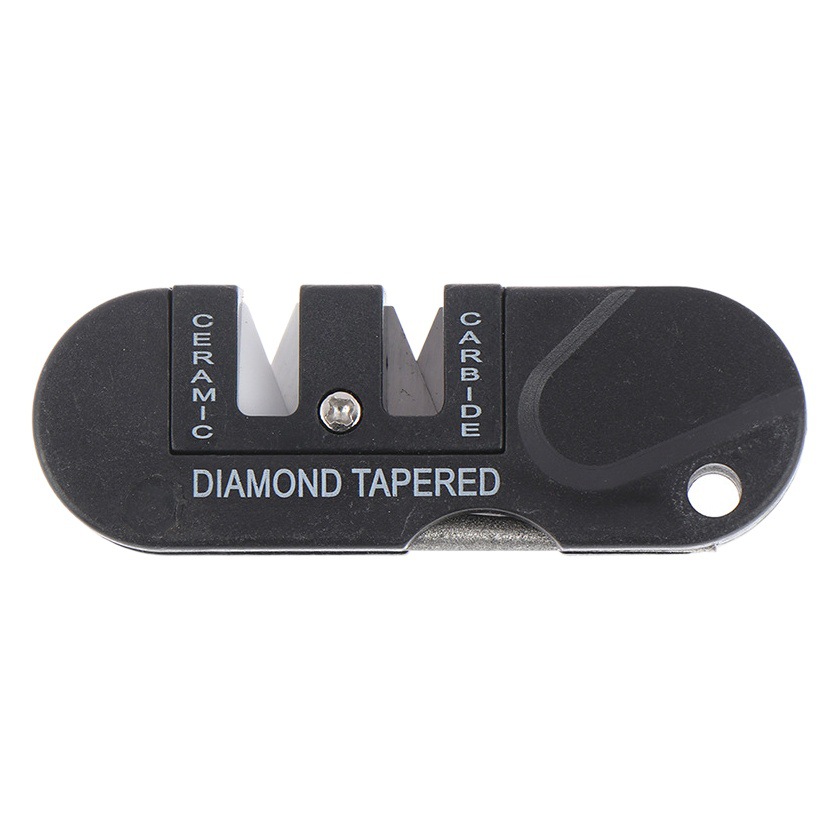 4-en-1 Herramienta de afilado portátil multi-función al aire libre portátil multi-función de acero de tungsteno afilador de afilado palo