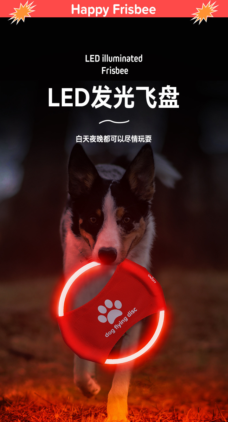 狗狗训练玩具宠物狗狗玩具飞盘