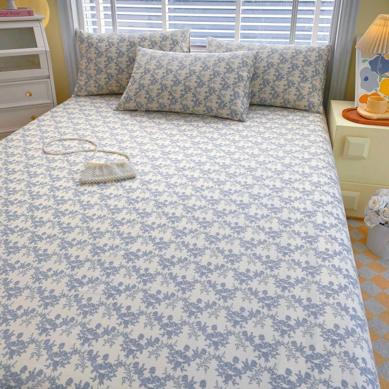 Nuevas sábanas de tela gruesa vieja de algodón de primavera y verano