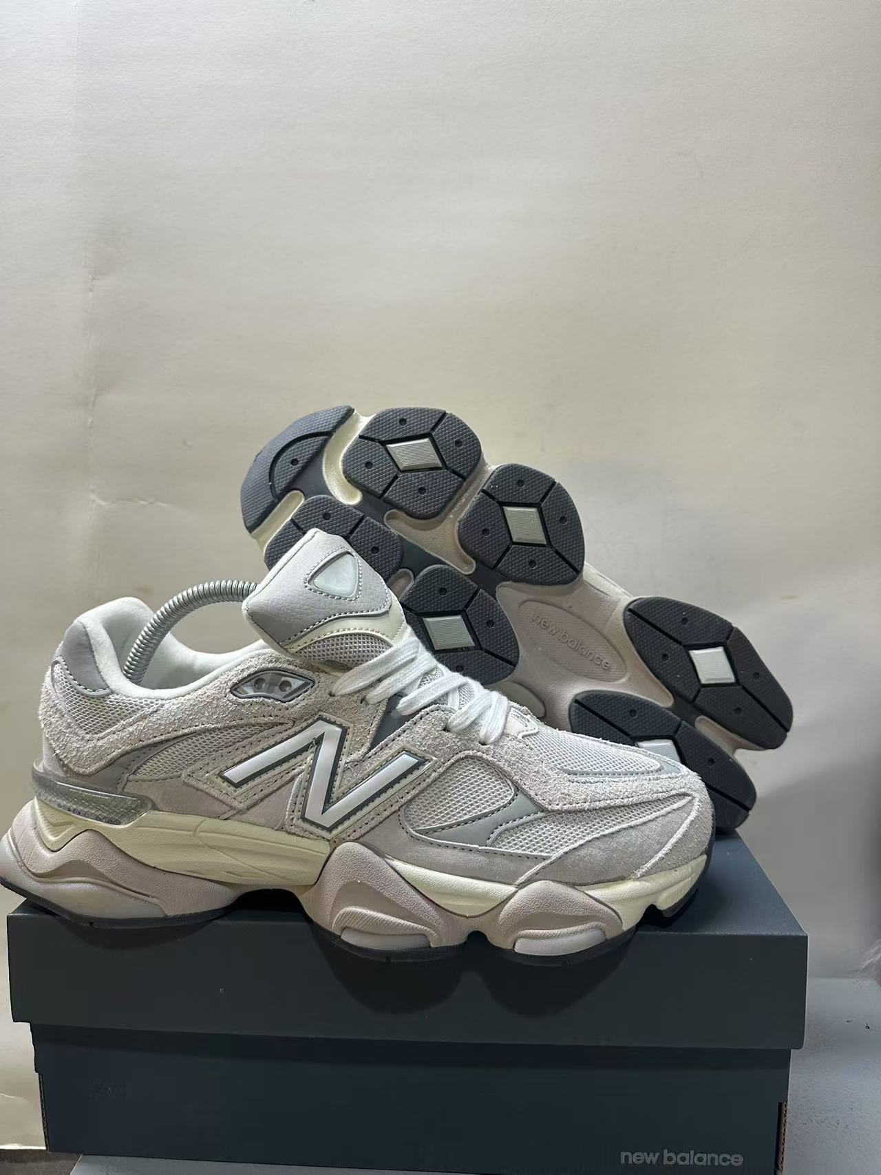 Zapatos Pitian puro comercio exterior original NB9060 tendencia de zapatos de papá retro altura pareja estudiantes hombres y mujeres zapatos deportivos para correr
