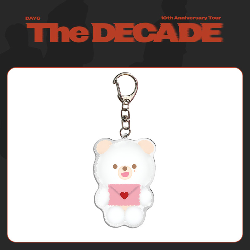 DAY6 《THE DECADE》快闪亚克力钥匙扣 挂机配饰周边|undefined