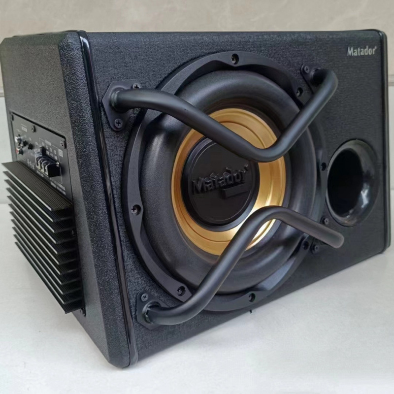 10インチ12V車用超重サブウーファー自動車車載アクティブサブウーファーbluetooth 220V24Vカードオーディオ|undefined