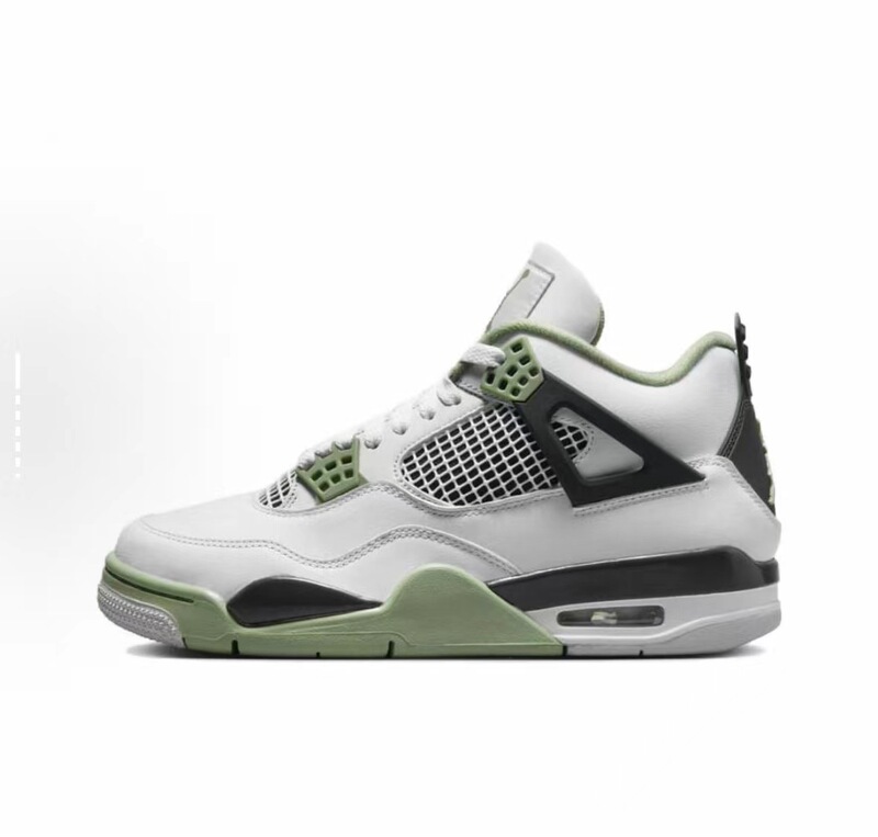 新しい純粋なオリジナル AJ4 ミッドトップカジュアルシューズ男性と女性のための同じスタイルの耐摩耗性滑り止めエアクッショントレンディな靴学生キャンパスカップルの靴|undefined