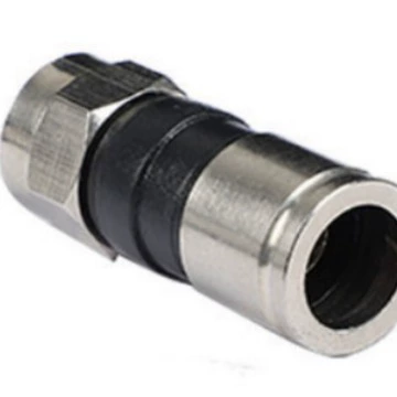 Английская/метрические 75-5 экструзионная головка F 2Pf головка кабельного ТВ разъем с двойным экраном RG6 экструзионная головка