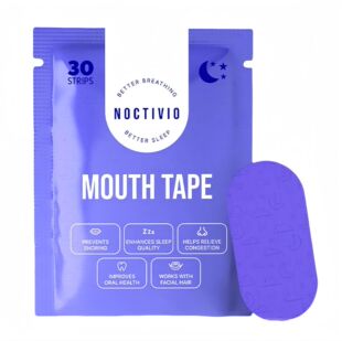 Noctivo Mouth Tape for Sleep Apnea, Sleep Mouth Tape, Breathable and Comfortable to Improve Sleep
