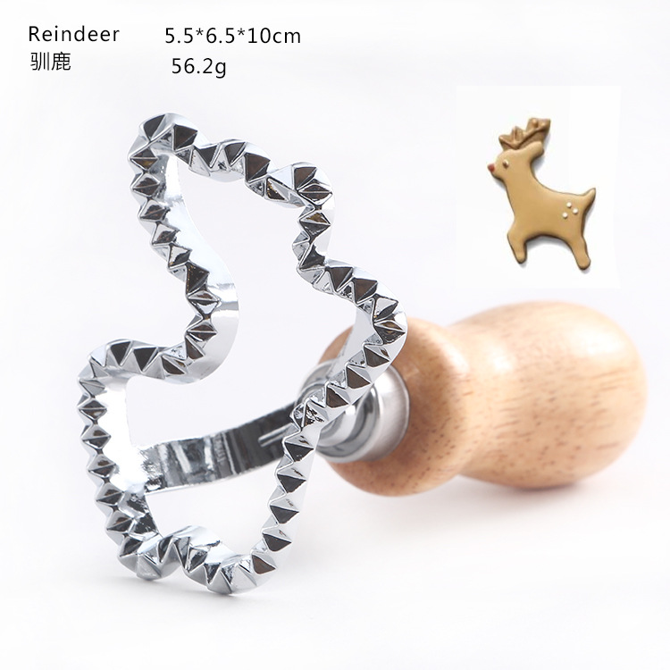 Dumpling encaje impresión aleación de zinc molde de galletas dumpling lado de la piel flor en relieve molde de galletas mango de madera rueda de cortador de pastel