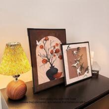 装饰画客厅餐厅中古风复古摆台电视柜卧室床头高级感装饰画摆件