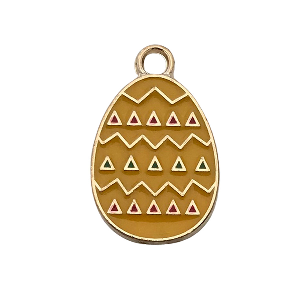 Conejo de huevo de Pascua transfronterizo Acción de gracias hoja de arce calabaza accesorios de bricolaje creativo llavero colgante pequeño