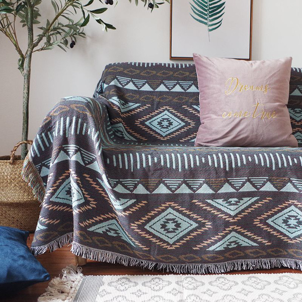 Ethnic sofa for double