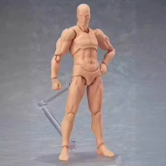 Figma 2.0素体15周年青年版男女素体肌色グレー女性オレンジ可动フィギュア
