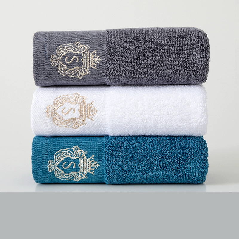 Soft Pure Cotton Face Towel For Everyday Household Use_voghion.com