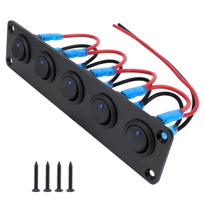 Appliance Control Button Switch, Other Car Modifications - 5-position-cat-eye-switch