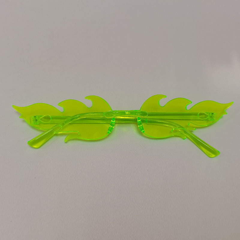 Gafas de sol llama color caramelo para baile y espectáculos