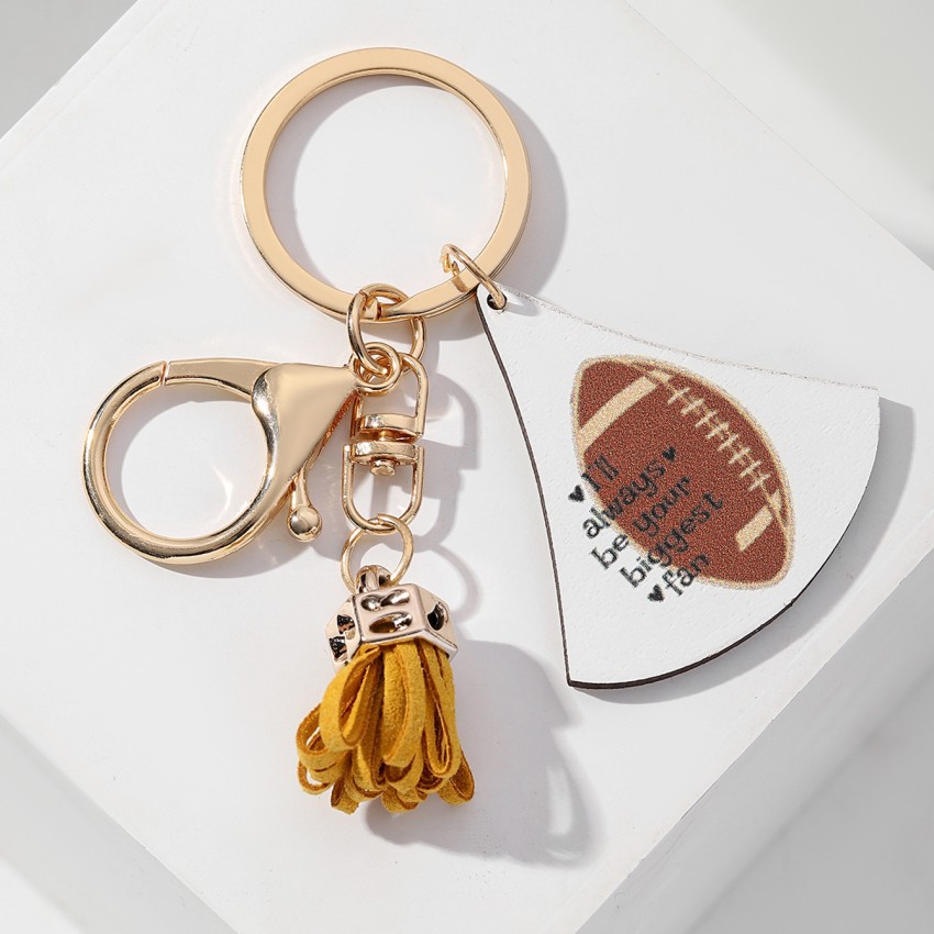 Décontractée Lettre Balle Bois Unisexe Porte-Clés display picture 12